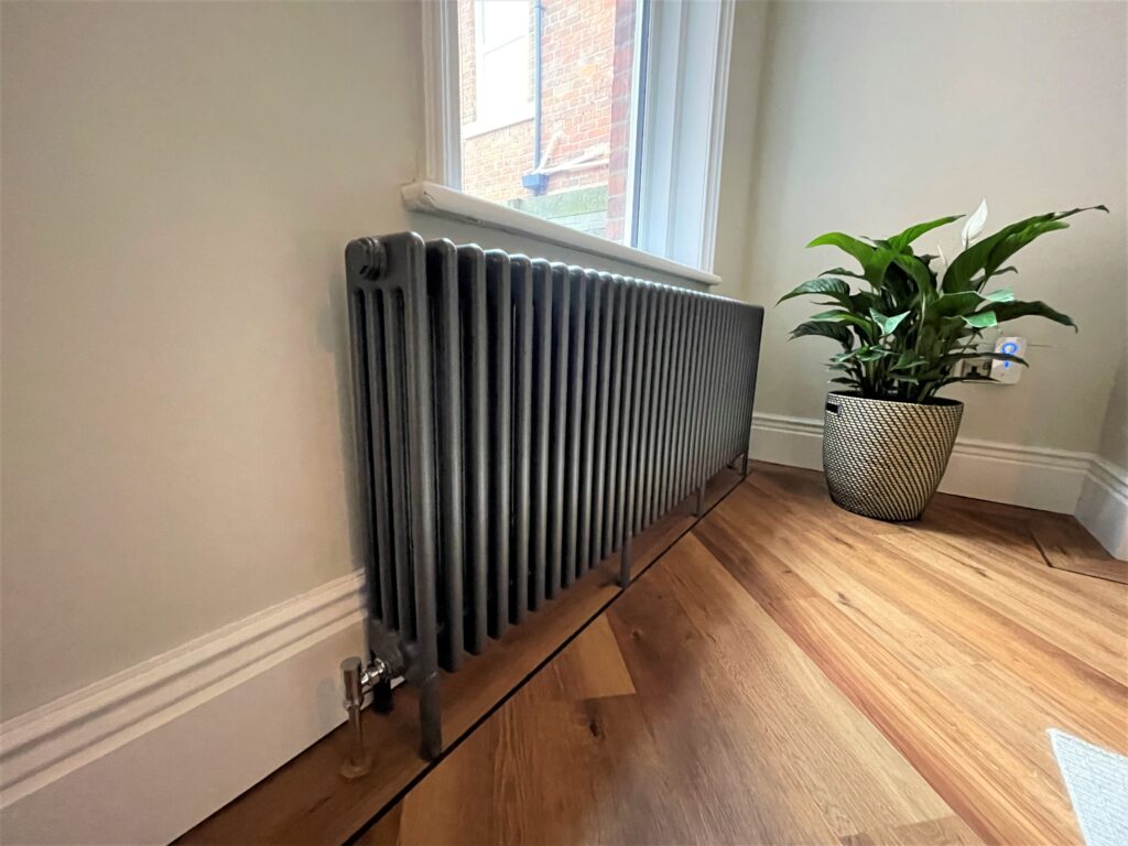 Karndean vgw96t Classic Oak & Radiators In our Shaker Kitchen