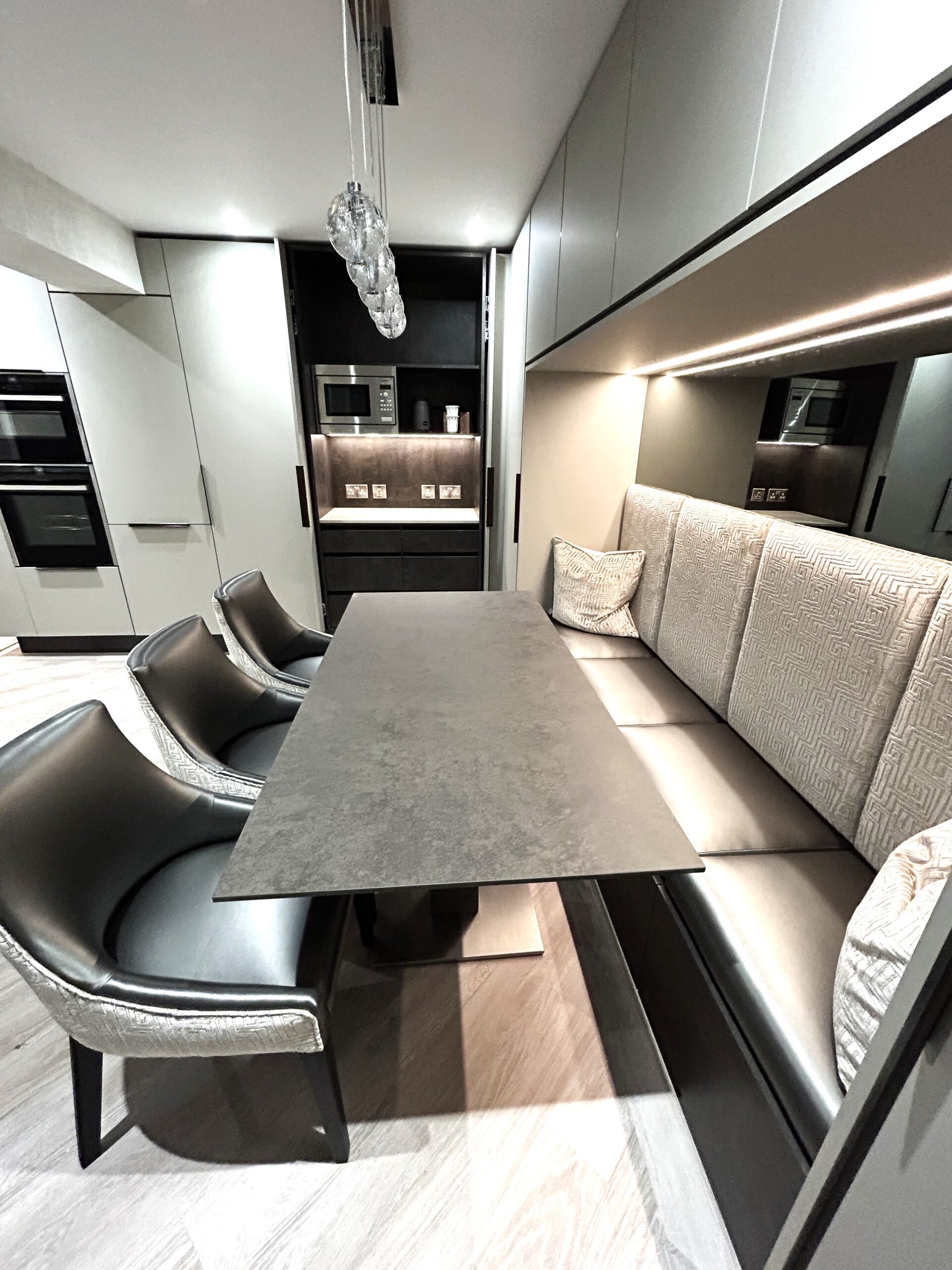dining breakfasting contemporary kitchen and media furniture